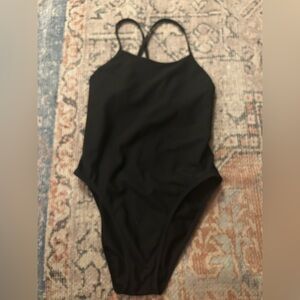 BRANDON SIZE 30 BLACK SWIM SUIT